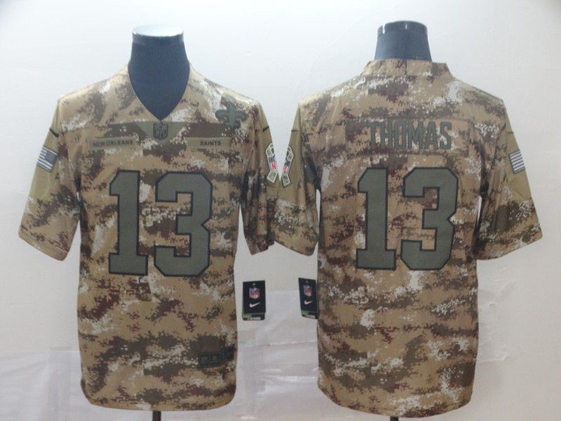 Men New Orleans Saints #13 Thomas Camo Nike Vapor Untouchable Limited Player NFL Jerseys